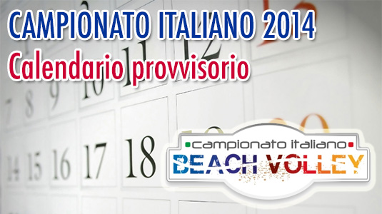 calendario provvisorio 2014 campionato italiano