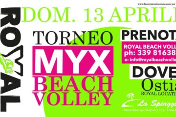 Domenica 13 aprile ad Ostia la 1° tappa del Torneo Misto mYx