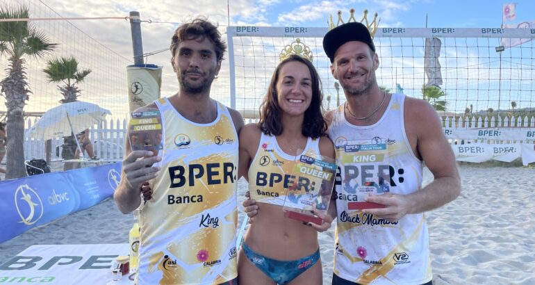 Negri, Lupo e Frasca sono re e regina del BPER Banca AIBVC Italia Tour