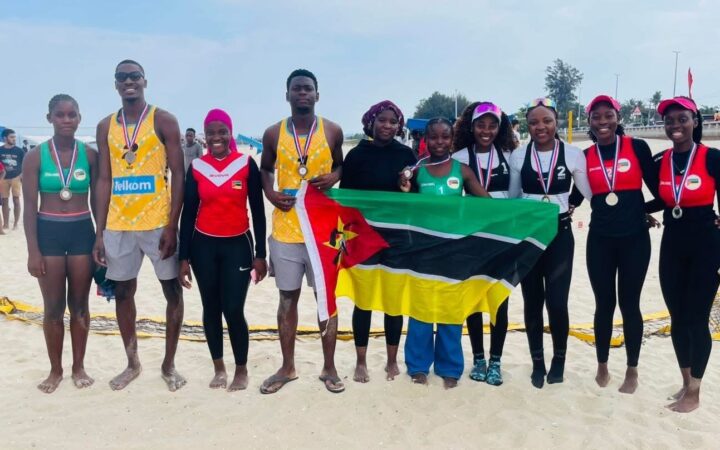 CAVB Zone VI Tour Maputo: cinque medaglie su sei alle coppie Empowerment