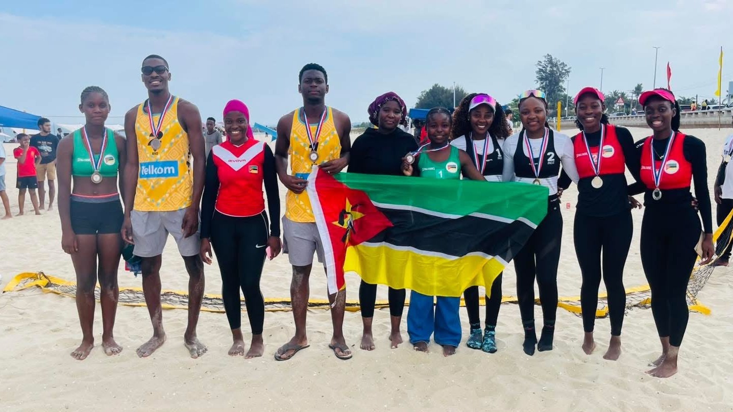 CAVB Zone VI Tour Maputo: cinque medaglie su sei alle coppie Empowerment