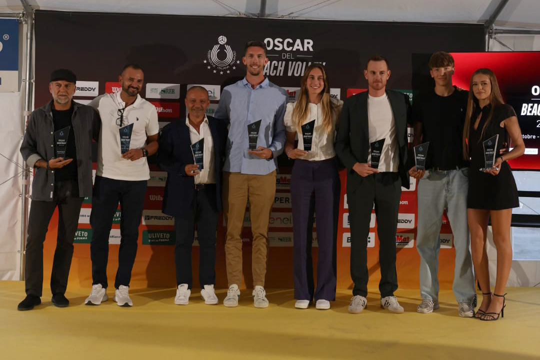 Oscar del beach volley 2026: Gottardi e Dal Corso migliori atleti dell’anno