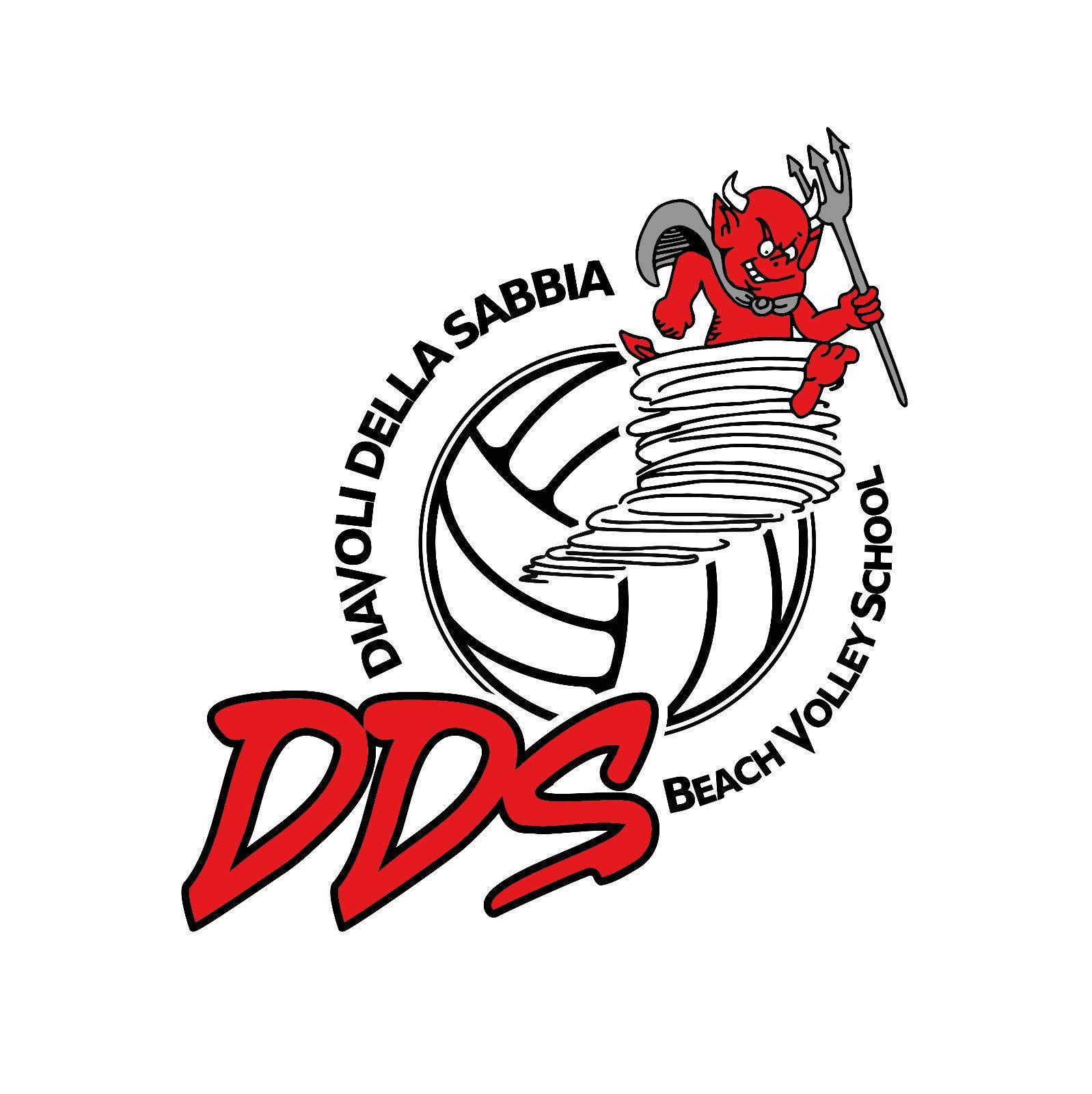 Logo Diavoli della Sabbia DDS Beach Volley School