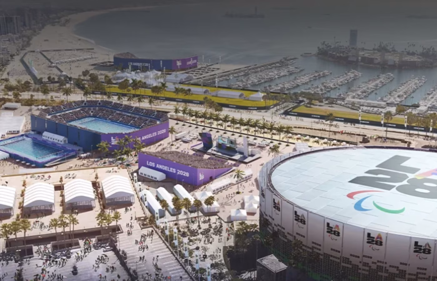LA28: l’arena olimpica del beach volley a Long Beach si chiamerà Allianz Beach Arena