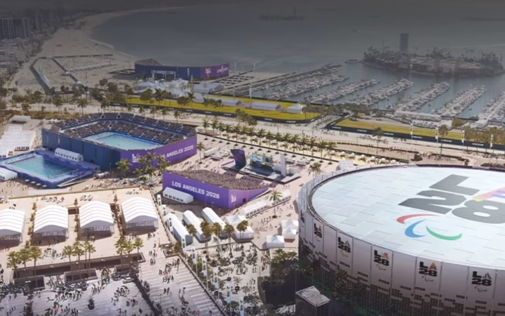 LA28: l’arena olimpica del beach volley a Long Beach si chiamerà Allianz Beach Arena